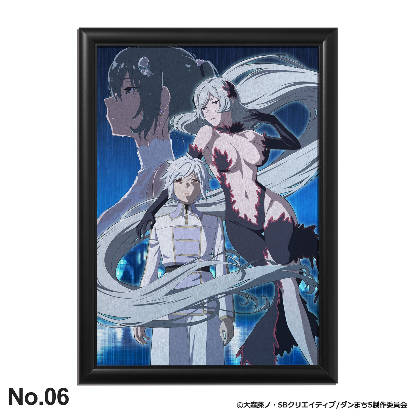 ダンまち：10周年記念メタルキャンバス