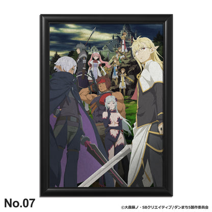 ダンまち：10周年記念メタルキャンバス