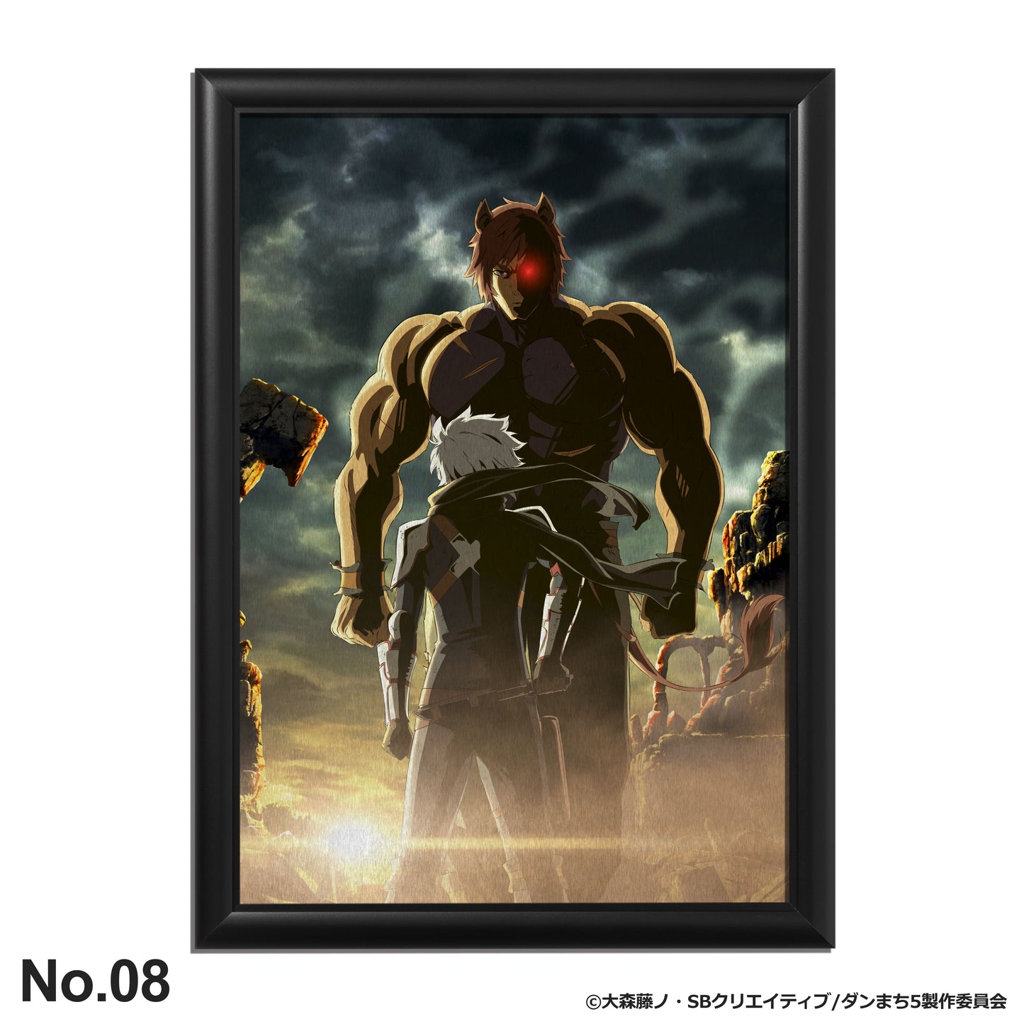 ダンまち：10周年記念メタルキャンバス