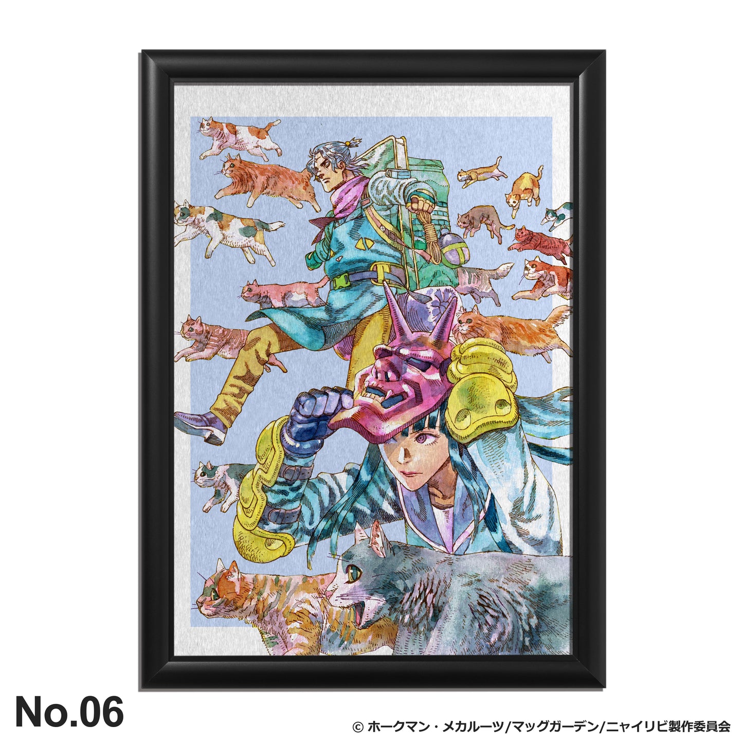 ニャイト・オブ・ザ・リビングキャット：メタルキャンバス