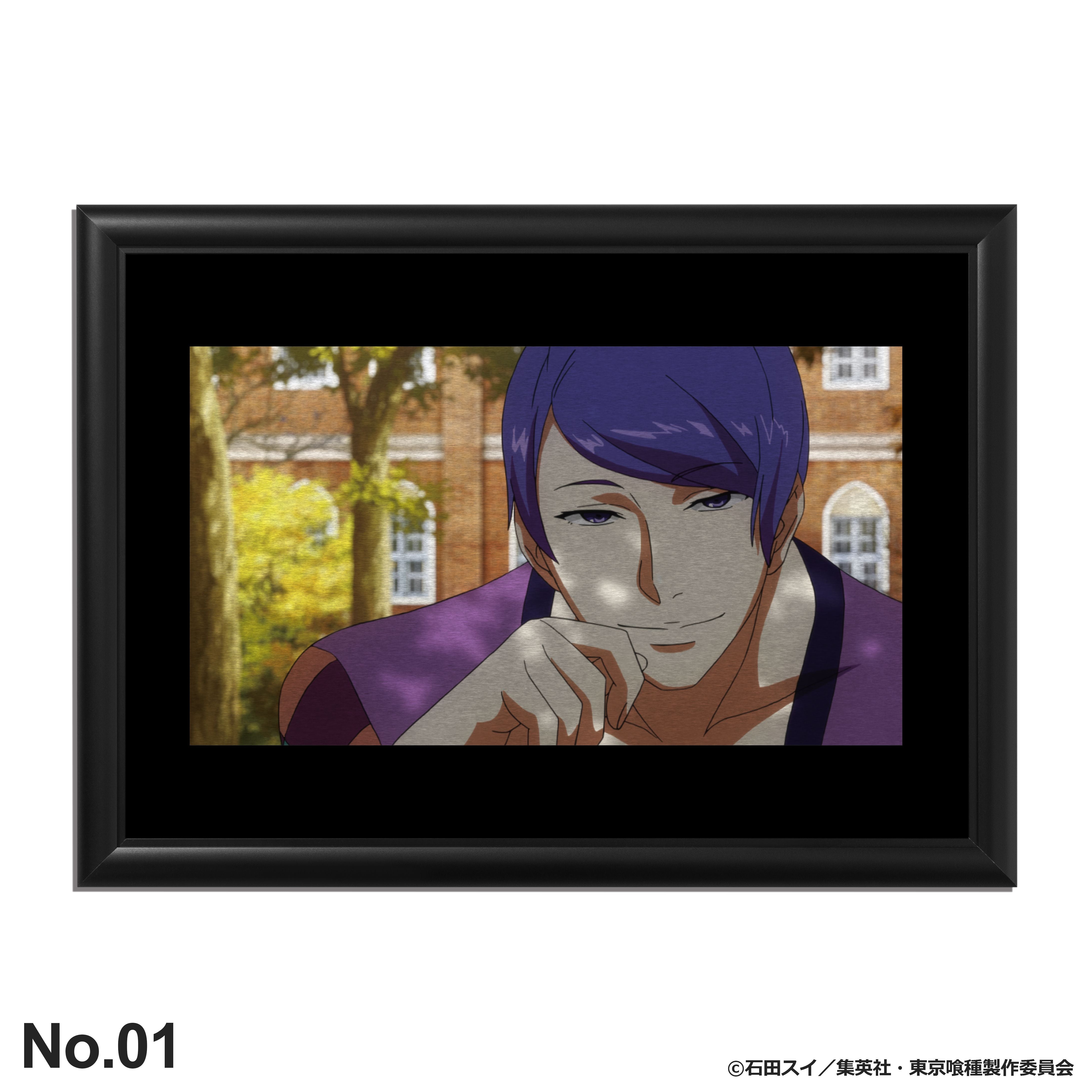 東京喰種　a3 バースデーアート　限定　メタルキャンバス 月山 習：バースデーアート – ART MERCH JAPAN