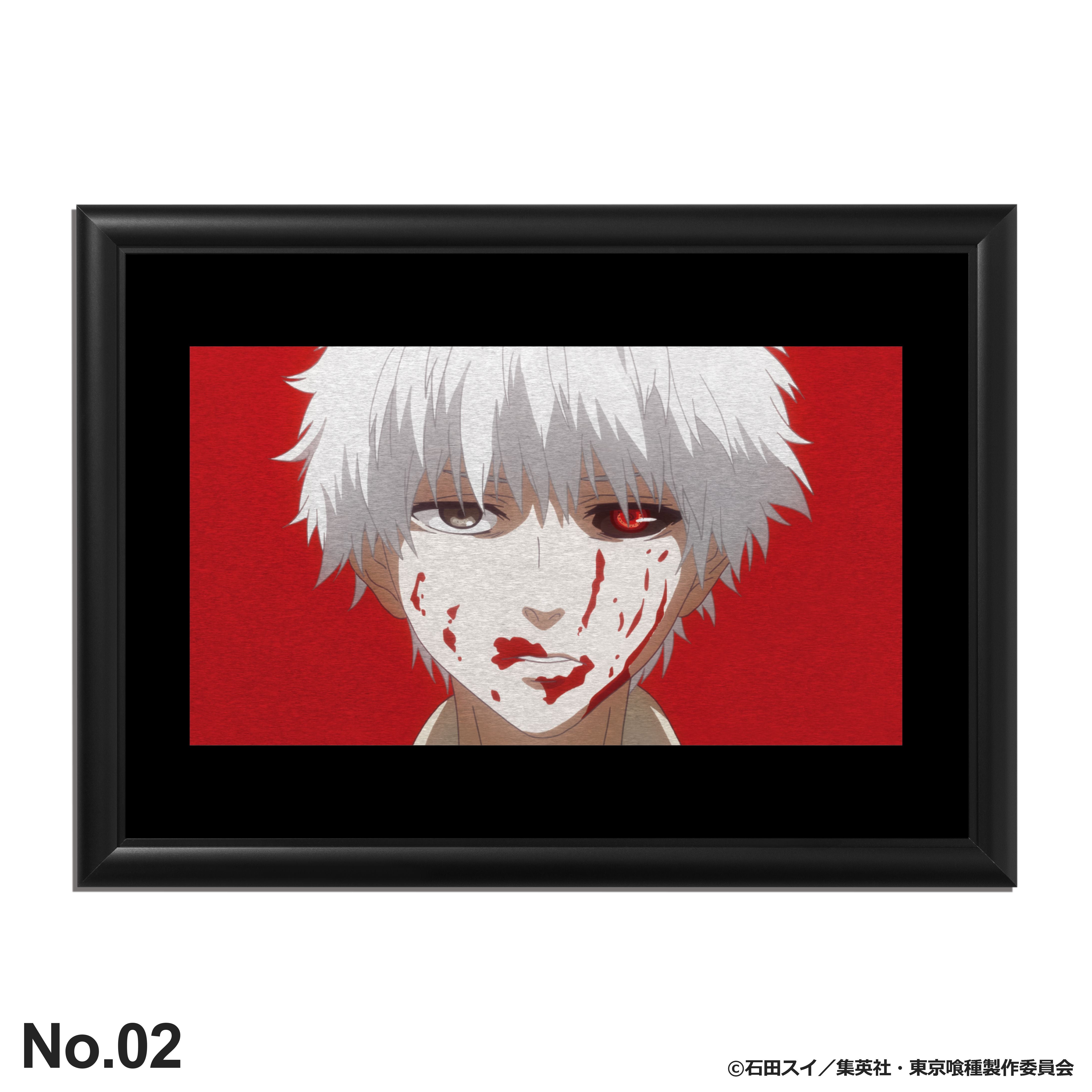 東京喰種　a3 バースデーアート　限定　メタルキャンバス 金木 研：バースデーアート – ART MERCH JAPAN